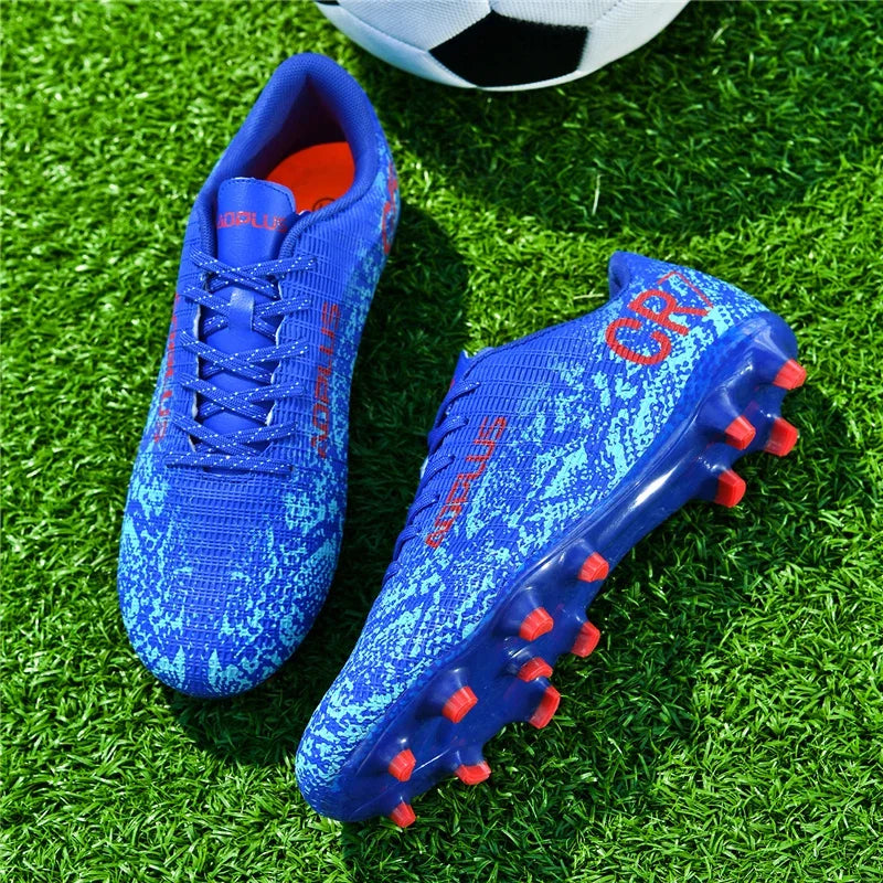Scoremaster Ronaldo Style CR7 Inspired Soccer Cleats/Shoes Low Ankle Kids Youth