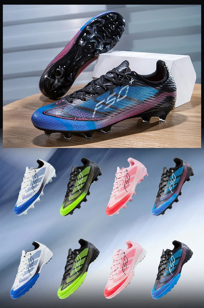 Mo Salah Style Laced F50 Soccer Low Ankle Cleats Elite Shoes Youth