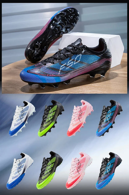 Mo Salah Style Laced F50 Soccer Low Ankle Cleats Elite Shoes Youth