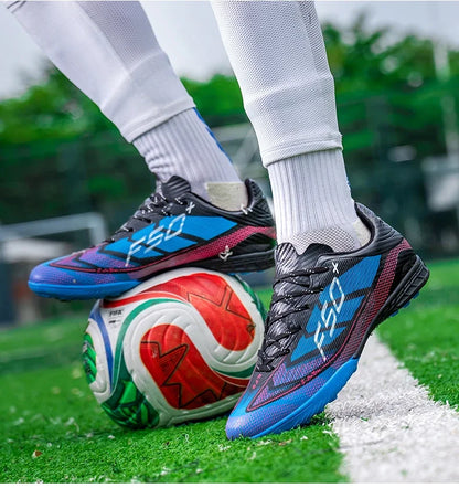 Mo Salah Style Laced F50 Soccer Low Ankle Cleats Elite Shoes Youth