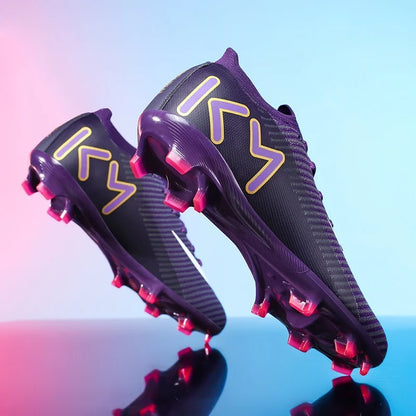New Kylian Mbappe Style Soccer Cleats/Shoes Outdoor Girls/Boys Kids Adults - The GoatFind