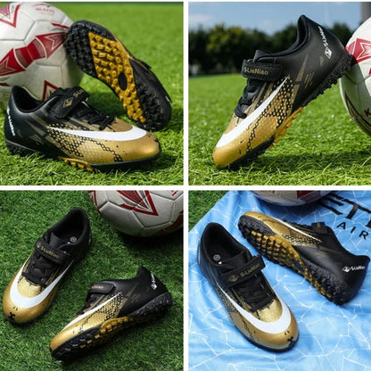 Kids Youth Soccer Cleats/Football Training Turf Shoes - The GoatFind