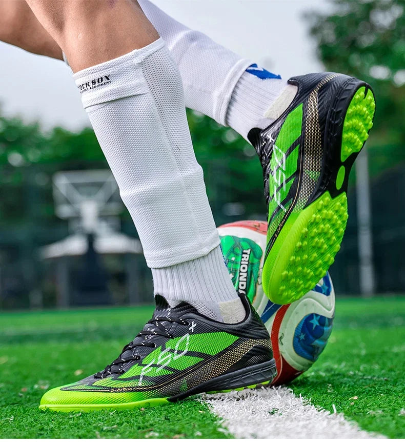 Mo Salah Style Laced F50 Soccer Low Ankle Cleats Elite Shoes Youth