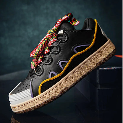 Apex Runners Sneaker Shoes-Thick Laced 2025 Fashion Street Style High Tops - The GoatFind