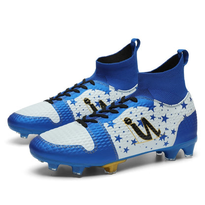 Neymar Force Soccer Cleats Boots AG/FG Unisex Cleat - The GoatFind K1003-FG-blue / 1Y, K1003-FG-blue / 2Y, K1003-FG-blue / 3Y, K1003-FG-blue / 3.5Y, K1003-FG-blue / 4Y, K1003-FG-blue / 5Y, K1003-FG-blue / 6Y, K1003-FG-blue / 6.5, K1003-FG-blue / 7, K1003-FG-blue / 7.5