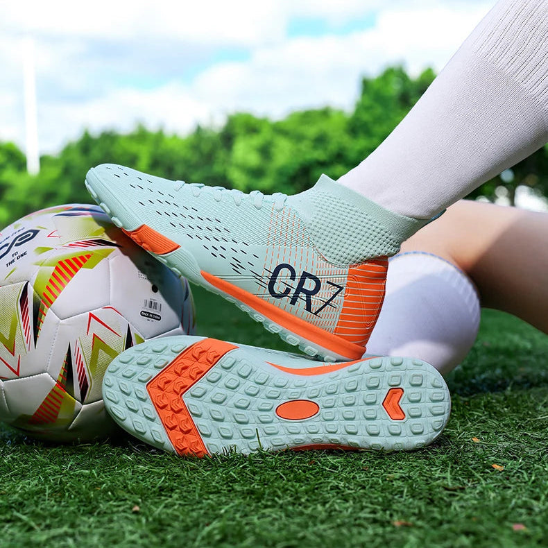 Cristiano Ronaldo Style CR7 Youth Soccer Cleats | Indoor Turf Shoes