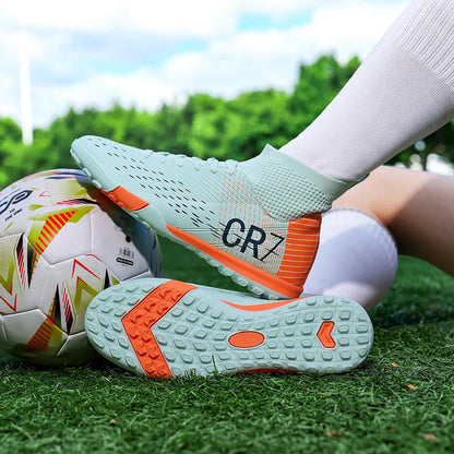 Cristiano Ronaldo Style CR7 Youth Soccer Cleats | Indoor Turf Shoes