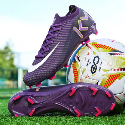 New Kylian Mbappe Style Soccer Cleats/Shoes Outdoor Girls/Boys Kids Adults - The GoatFind