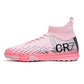 Ronaldo Style CR7 High top Best Soccer Cleats Shoes Youth/Kids Indoor/Outdoor