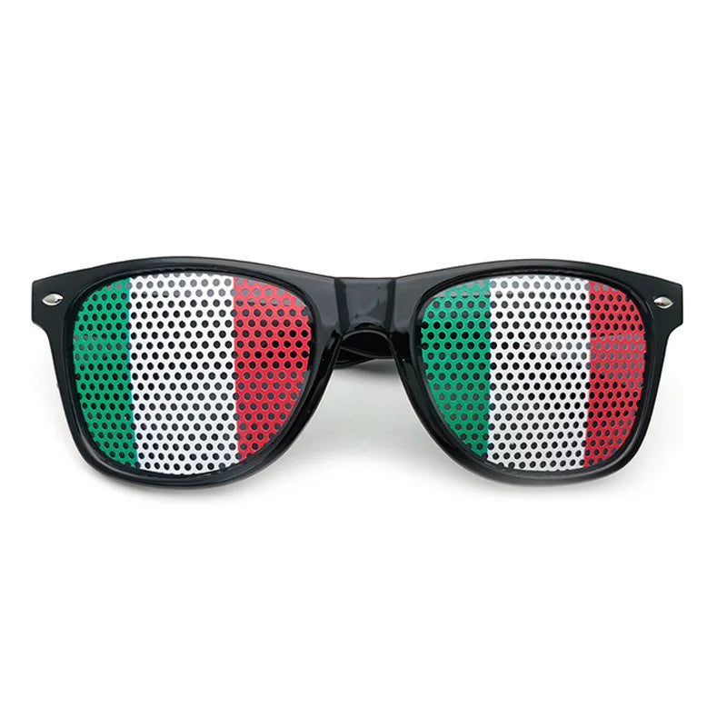 Countries/National Flag Fan Sun Glasses/Eyeglasses/Goggles Black Frame