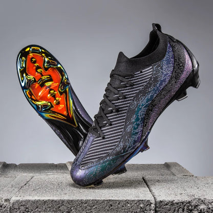 Premium Mbappé/Ronaldo Style Delite Soccer Cleats Low Shoes Youth Kids Adult - The GoatFind