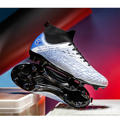 Premium Lionel Messi Style Gold Soccer Shoes TF/FG football Cleats Youth - The GoatFind