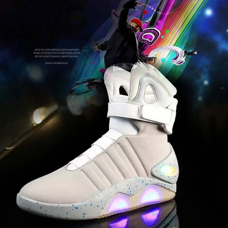 Back to the Future MAG inspired Shoes | LED Light-Up Marty McFly Boots