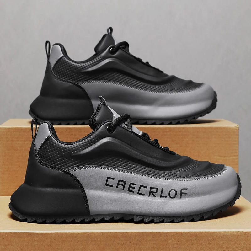 CAECRLOF Men's Chunky Sneakers Casual Fashion Shoes