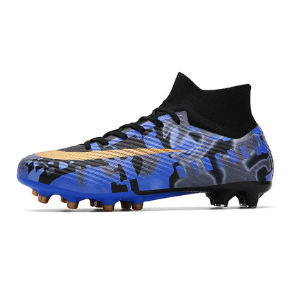 Cristiano Ronaldo Style Dream Team Soccer Shoes/Cleats High Top Youth Adult - The GoatFind