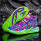 Bare Toxic "Neon Flux" High-Top Basketball Shoes -Newest Sports Sneakers