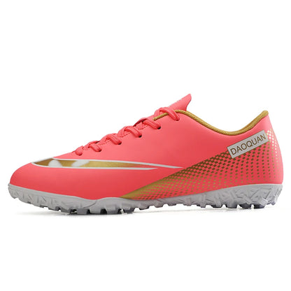Low Ankle Messi/Ronaldo Light Soccer Shoes Cleats Adult/Youth/Kids FG TURF - The GoatFind