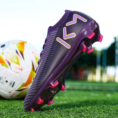 New Kylian Mbappe Style Soccer Cleats/Shoes Outdoor Girls/Boys Kids Adults - The GoatFind