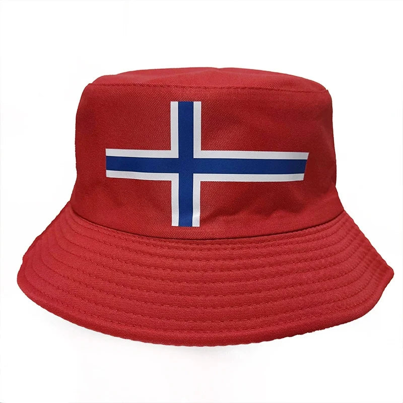 2026 Soccer World Cup National Flag Bucket Hat Reversible Sun Hat