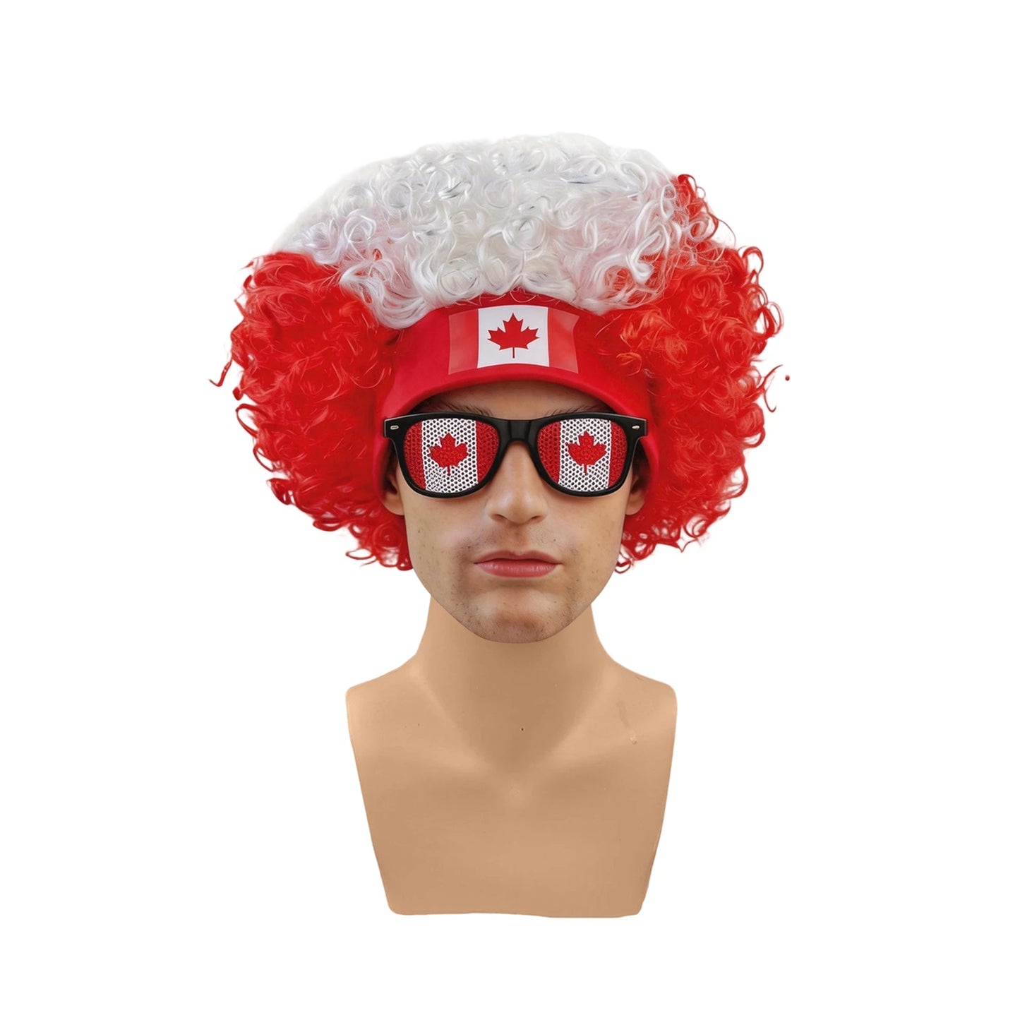 World Soccer/Football Fans Wig Cap Headdress for Kids Adults Cup 2026