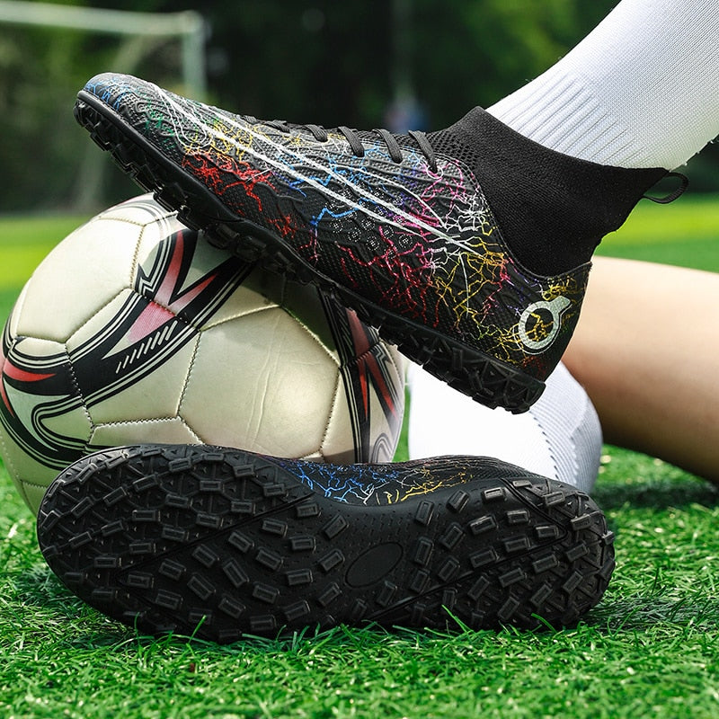 Scoremaster Ultra Light High Ankle Ronaldo Soccer Shoes Cleats TF/AG - The GoatFind