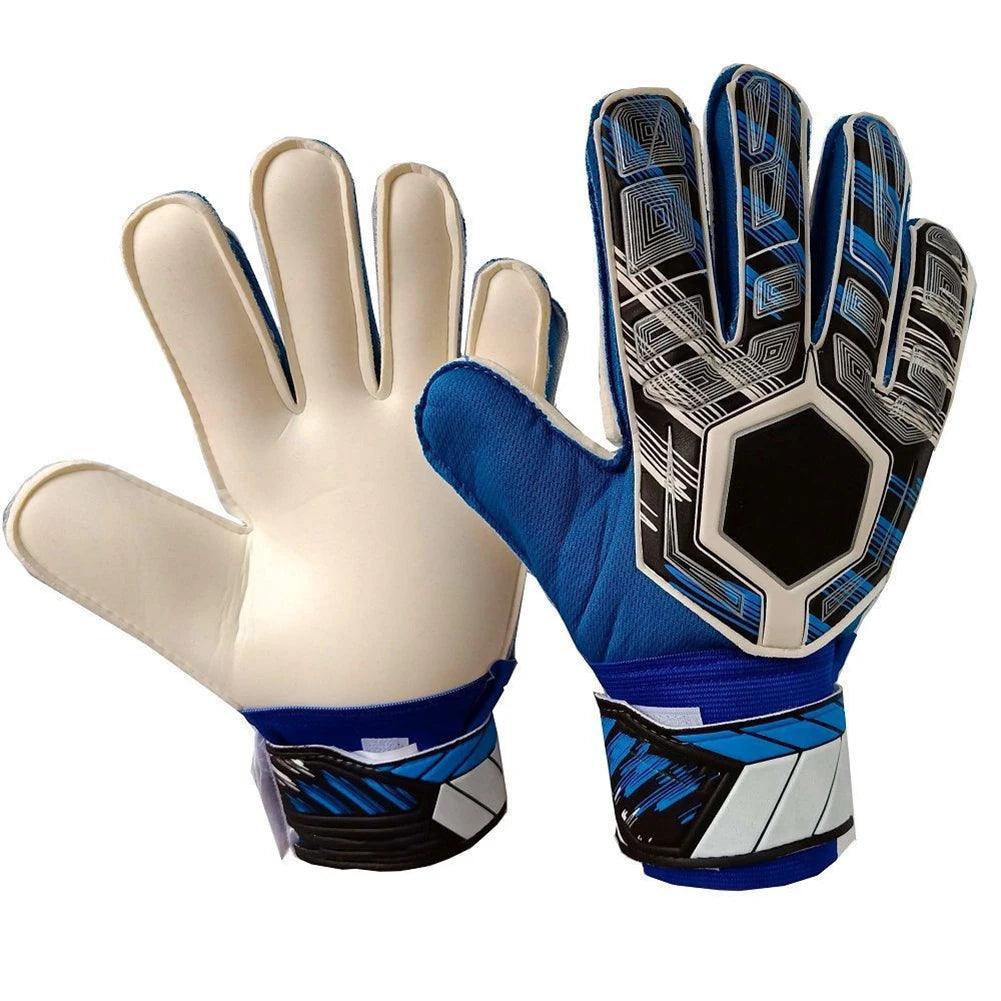 Premium Soccer Goalkeeper Gloves for Men/Women/Adults/Kids Latex - The GoatFind Black / S 5, Black / M 6, Black / L 7, Black / XL 8, Black / XXL 9, Black / XXXL 10, blue / S 5, blue / M 6, blue / L 7, blue / XL 8