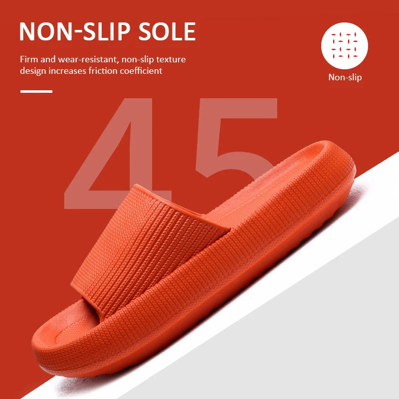Bronx Premium Thick Pilow | Cloud Slides Slippers Platform Soft Sandal