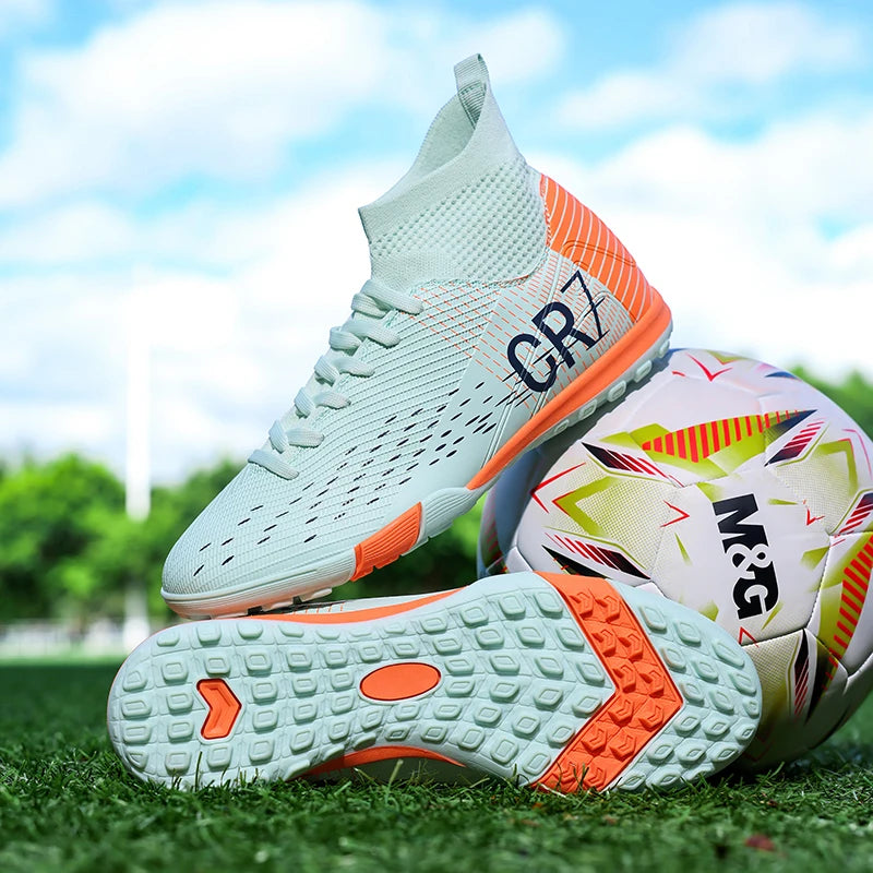 Cristiano Ronaldo Style CR7 Youth Soccer Cleats | Indoor Turf Shoes