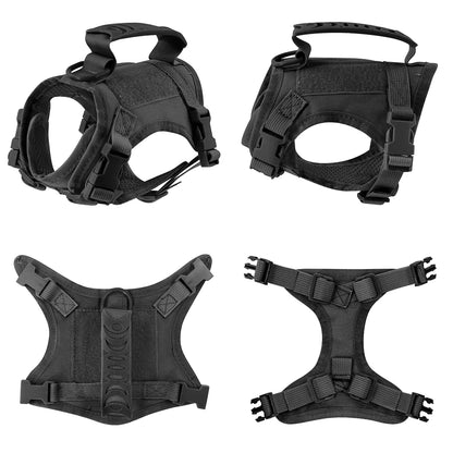 Dog Harness & Leash Set For Small Dog/Cats K9 Vest/Service Working Training - The GoatFind