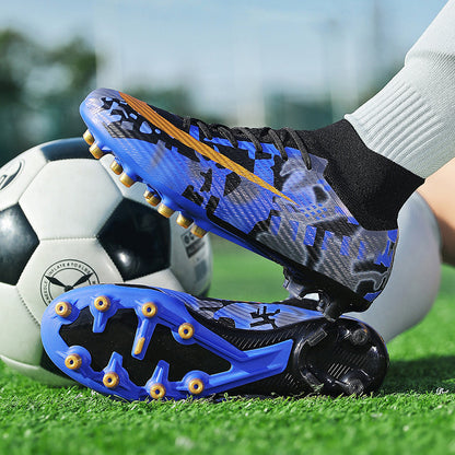 Cristiano Ronaldo Style Dream Team Soccer Shoes/Cleats High Top Youth Adult - The GoatFind