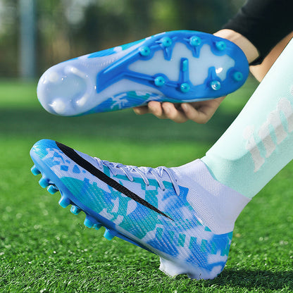Cristiano Ronaldo Style Dream Team Soccer Shoes/Cleats High Top Youth Adult - The GoatFind