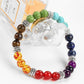 7 Chakras Natural Stone Beeds Bracelet for Healing Balance The G.O.A.T. Find 
