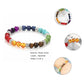 7 Chakras Natural Stone Beeds Bracelet for Healing Balance The G.O.A.T. Find 