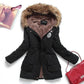 Thick Warm Hooded Fur Winter Jacket Coat Women