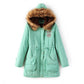 Thick Warm Hooded Fur Winter Jacket Coat Women