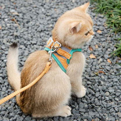 Cat Leash and Harness Vest Set - The GoatFind