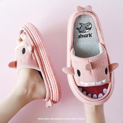 Cute Animal Faces Designer Slippers/Thick Sole Couples Unisex - The GoatFind