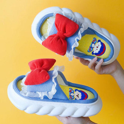 Cute Animal Faces Designer Slippers/Thick Sole Couples Unisex - The GoatFind