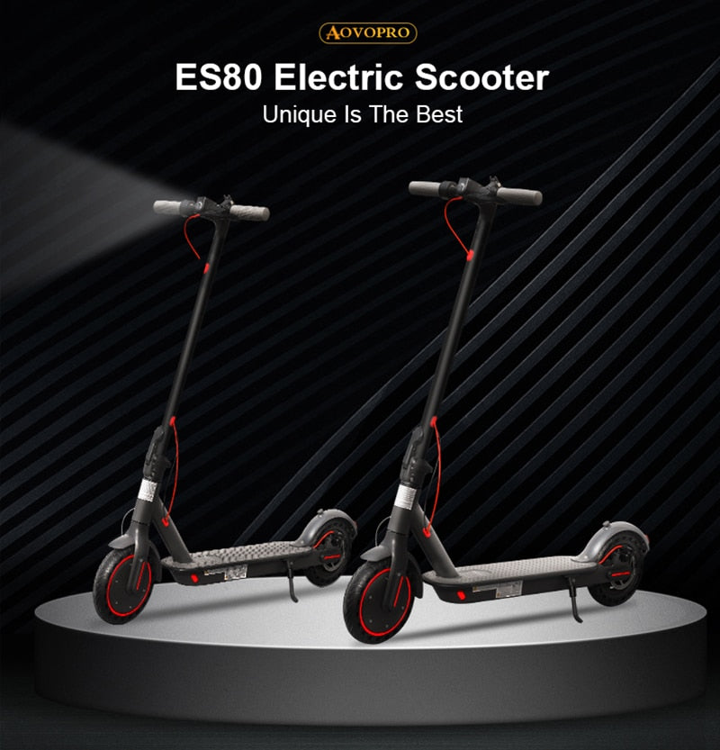 350W AOVOPRO ES80 M365 Electric Scooter