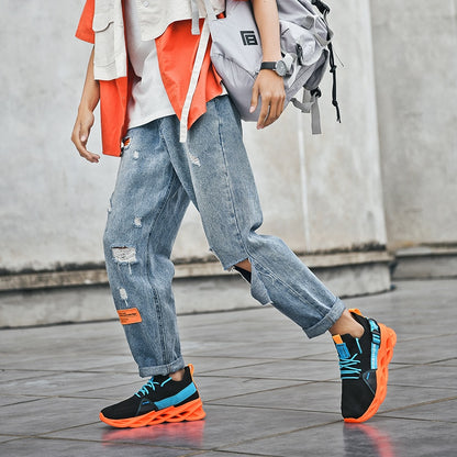 Giovanna Renzo Zig Zag Fashion Sneakers Running Shoes - The GoatFind