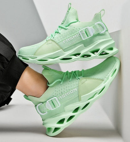 Giovanna Renzo Zig Zag Fashion Sneakers Running Shoes - The GoatFind