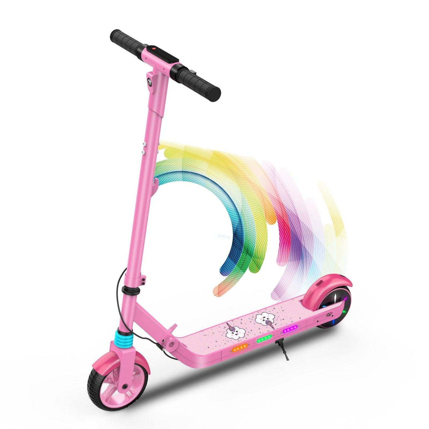 KES1 Electric Scooter for Kids/Folding Kids E-Scooter wt Bluetooth Audio - The GoatFind
