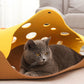 Deformable Kitten Tunnel Hiding Interactive Cat Toy & House