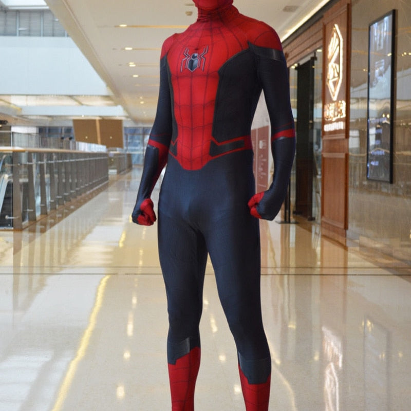Far From Home Spiderman Cosplay Costume Superhero