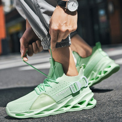 Giovanna Renzo Zig Zag Fashion Sneakers Running Shoes - The GoatFind
