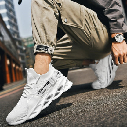 Giovanna Renzo Zig Zag Fashion Sneakers Running Shoes - The GoatFind