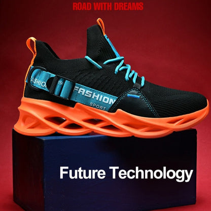 Giovanna Renzo Zig Zag Fashion Sneakers Running Shoes - The GoatFind