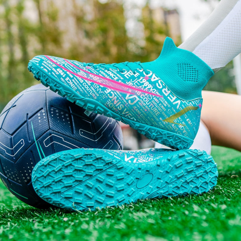 VERSAE Durable Designer Soccer Cleats/AG FG Turf Shoes - The GoatFind