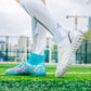 VERSAOE Durable Soccer Cleats/Outdoor Indoor Soccer Shoes Sneakers