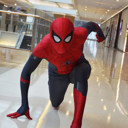 Far From Home Spiderman Cosplay Costume Superhero - The GoatFind NO MASK / 100, with mask / 100, NO MASK / 110, with mask / 110, NO MASK / 120, with mask / 120, NO MASK / 130, with mask / 130, NO MASK / 140, with mask / 140